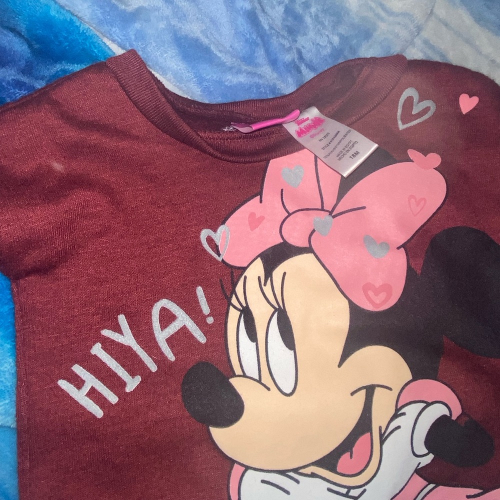 Toddler girl Minnie Mouse outfit